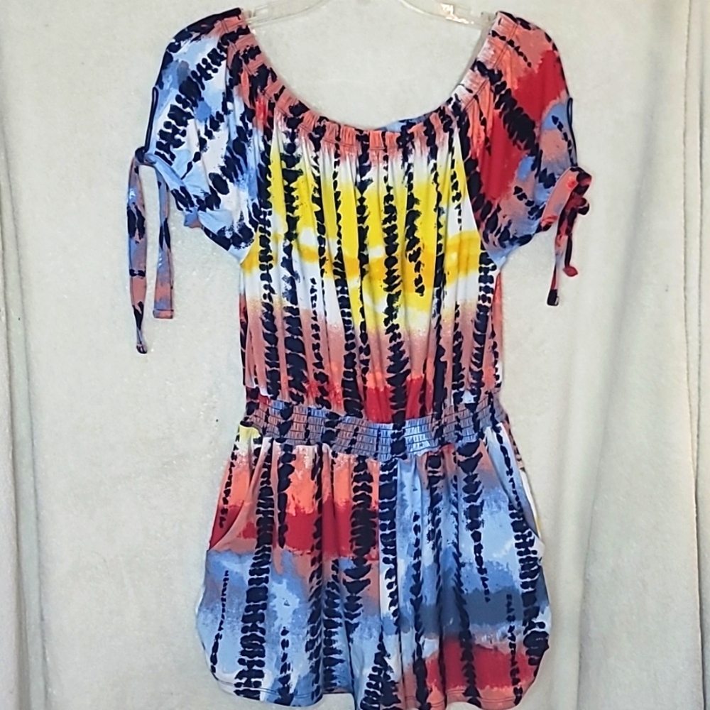 Derek Heart Multicolor Romper